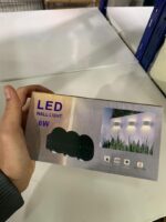 ⁦Applique Murale LED 6W D’Éclairage Extérieur 3 Lampes en PP⁩ - الصورة ⁦9⁩