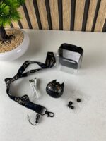 ⁦Écouteurs sans fil Modio Q12 BT5.3 avec design personnalisable et coques interchangeables – سماعات لاسلكية جودة أصلية⁩ - الصورة ⁦8⁩