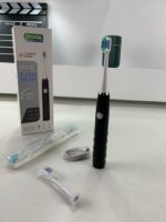 ⁦Brosse à dents électrique sonique 6 modes réglables avec 4 têtes – فرشاة أسنان⁩ - الصورة ⁦5⁩