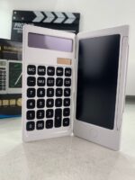 ⁦Calculatrice pliable et numérique avec tablette d’écriture LCD 6 pouces – آلة حاسبة ولوحة كتابة 2في1⁩ - الصورة ⁦9⁩