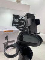 ⁦Plateau extensible 4 en 1 avec support de téléphone pour voiture – حامل أغراض ومشروبات في السيارة⁩ - الصورة ⁦9⁩