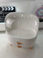 ⁦Boîte de rangement de maquillage, présentoir de rangement de cosmétiques avec tiroir⁩ - الصورة ⁦8⁩