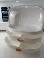 ⁦Boîte de rangement de maquillage, présentoir de rangement de cosmétiques avec tiroir⁩ - الصورة ⁦9⁩
