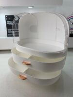 ⁦Boîte de rangement de maquillage, présentoir de rangement de cosmétiques avec tiroir⁩ - الصورة ⁦10⁩