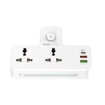 ⁦Prise de charge rapide domestique multifonctionnelle avec veilleuse QC 3.0 et système de sécurité enfants⁩ - الصورة ⁦4⁩