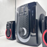 ⁦Haut-Parleur DUNTH 8000 W LED BT/AUX/USB/FM Radio DU-SP832 – مكبر صوت إحترافي أصلي⁩ - الصورة ⁦3⁩