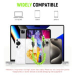 ⁦Câble USB 4en1 à Ressort Fast Charge 65 W – كابل شحن سريع⁩ - الصورة ⁦6⁩