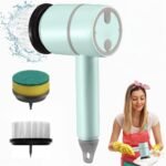 Brosse Électrique Rotative Automatique avec 2 Brosse – فرشاة تنظيف دوارة كهربائية