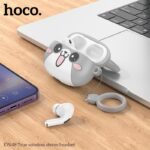⁦Hoco Écouteurs Sans Fil stéreo Bluetooth 5.3 + Case Forme De Chat TWS EW 48⁩ - الصورة ⁦4⁩