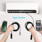 ⁦Endoscope WiFi Caméra d’inspection sans Fil 8 mm 6 LED réglables pour Smartphone – كاميرة للمناطق الضيقة⁩ - الصورة ⁦4⁩