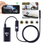 Endoscope WiFi Caméra d’inspection sans Fil 8 mm 6 LED réglables pour Smartphone – كاميرة للمناطق الضيقة