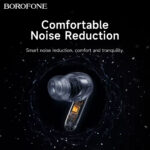 ⁦Écouteurs sans fil Bluetooth V5.4 FQ1 Plus ANC BOROFONE – سماعات أذن لاسلكية⁩ - الصورة ⁦3⁩