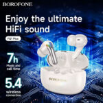 Écouteurs sans fil Bluetooth V5.4 FQ1 Plus ANC BOROFONE – سماعات أذن لاسلكية