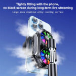 ⁦Refroidisseur de téléphone portable à double ventilateur FS06 – مبرد هواتف⁩ - الصورة ⁦7⁩