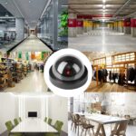 ⁦Caméra Factice de Surveillance Dôme avec LED Clignotante – كاميرا مراقبة وهمية مع ضوء⁩ - الصورة ⁦5⁩