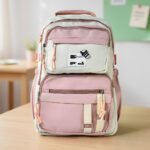 Sacs à dos d’école Style Décontracté Milkshake Rose – حقيبة ظهر مدرسية وردي