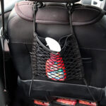 ⁦Filet de Rangement Universel en Maille pour Siège Auto – حاجز أطفال ومنظم أغراض⁩ - الصورة ⁦5⁩