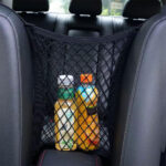 ⁦Filet de Rangement Universel en Maille pour Siège Auto – حاجز أطفال ومنظم أغراض⁩ - الصورة ⁦6⁩