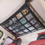 ⁦Filet de Rangement pour Toit Voiture Intérieur – منظم أغراض في سقف السيارة⁩ - الصورة ⁦3⁩