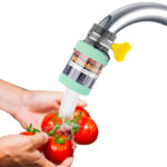 ⁦Filtre à eau pour robinet, purificateur de robinet d'évier sans éclaboussures⁩ - الصورة ⁦2⁩