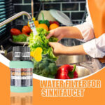 ⁦Filtre à eau pour robinet, purificateur de robinet d'évier sans éclaboussures⁩ - الصورة ⁦3⁩