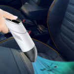 ⁦Aspirateur Pliable et Portable pour Voiture avec Éclairage LED – مكنسة كهربائية محمولة للسيارات⁩ - الصورة ⁦2⁩