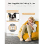⁦Faroro Caméra Full HD 1080P pour chien avec distributeur de friandises à distance⁩ - الصورة ⁦4⁩