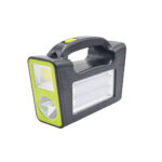 ⁦Kit Panneau Solaire portable avec Torche LED Rechargeable et 3 Lampes – طقم مصباح يعمل بالطاقة الشمسية⁩ - الصورة ⁦2⁩