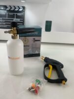 ⁦Kit de Lavage Auto Ultime Haute Pression avec Pistolet à Mousse et 5 Buses de Lavage – طقم غسل السيارات⁩ - الصورة ⁦7⁩