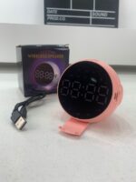 ⁦Haut Parleur Bluetooth et Réveil de bureau à LED numérique – مكبر صوت ومنبه إلكتروني⁩ - الصورة ⁦7⁩