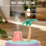 ⁦Humidificateur Portable avec Décoration de Paysage et Grand Réservoir de 320 ml – معطر جو محمول⁩ - الصورة ⁦2⁩