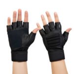 Gants Tactiques Demi Doigts Antidérapant pour Moto V3