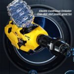 Gatling Canon Mécanique Pistolet à à Billes en Gel en Rafale – مسدس الطلقات الكريستالية