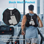 ⁦Gilet lesté d’entrainement 5KG réglable avec bretelles élargies – صدرية تدريبات للمحترفين⁩ - الصورة ⁦6⁩