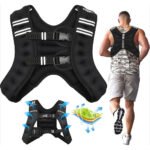 Gilet lesté d’entrainement 5KG réglable avec bretelles élargies – صدرية تدريبات للمحترفين