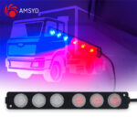 ⁦Feux stroboscopiques LED 12-24V 2 Couleur pour Véhicules 1Pcs – مصابيح إشارية ملونة⁩ - الصورة ⁦6⁩