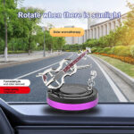 ⁦Diffuseur de parfum pour voiture aspect violon rotatif – موزع العطر في السيارة⁩ - الصورة ⁦4⁩