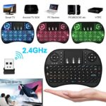 ⁦Clavier et Pad sans fil Tricolor rétroéclairé USB multimédia contrôle⁩ - الصورة ⁦3⁩