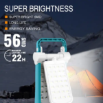 ⁦Lanterne de camping LED rechargeable LONTOR avec port DC CTL-OL095U⁩ - الصورة ⁦2⁩