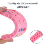 ⁦Anneau de dentition en Silicone en forme de télécommande - عضاضة اطفال من سيليكون على شكل جهاز تحكم⁩ - الصورة ⁦2⁩