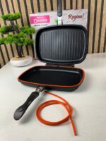 ⁦Poêle Dessini made in italy grill double face 36cm – مقلاة مزدوجة جودة أصلية⁩ - الصورة ⁦8⁩