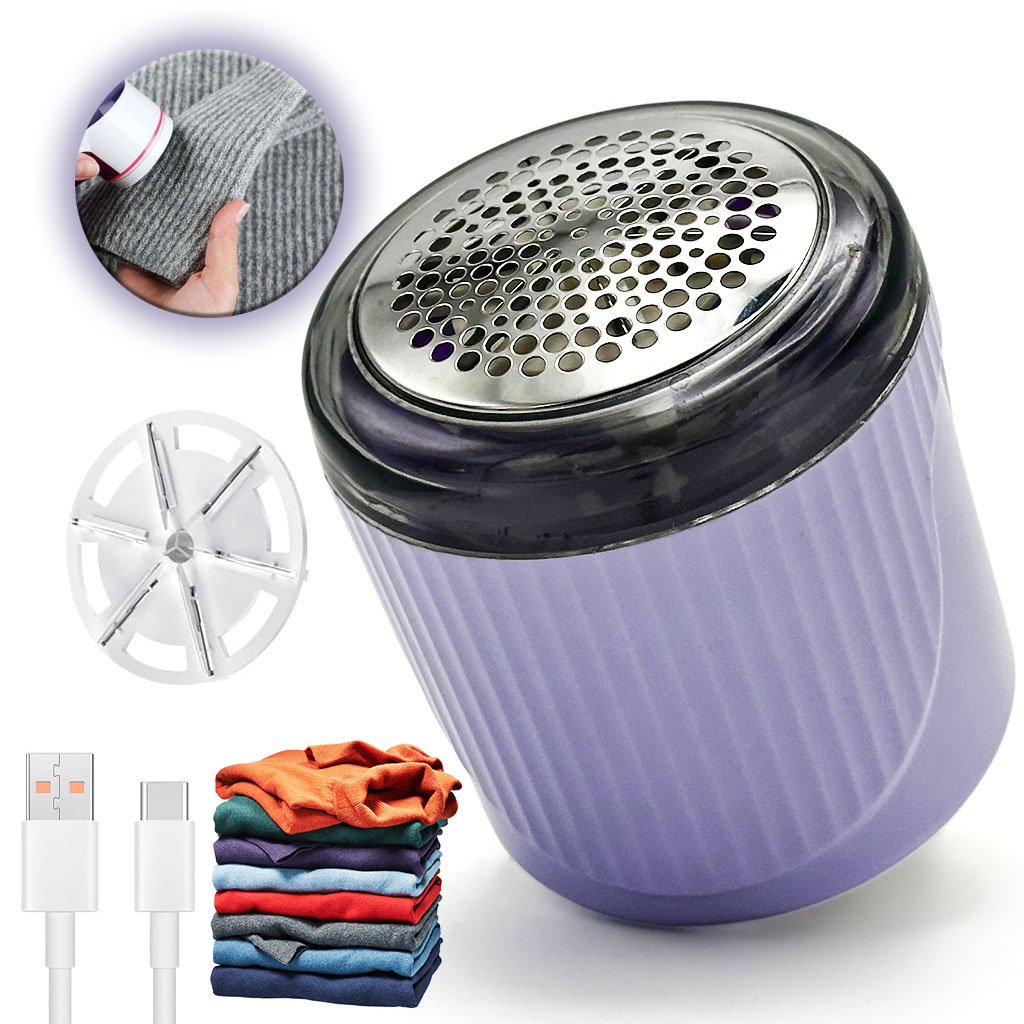 HB-588-cnc-1.jpg Mini Rasoir Anti-peluches Rechargeable pour Vêtements HB-588 – جهاز مزيل الوبر في الملابس - الصورة 1