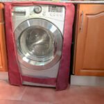 ⁦Housse Machine à Laver avec Fermeture Eclair 84×60×60cm⁩ - الصورة ⁦2⁩