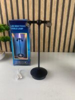 ⁦Lampe de bureau LED rétro à double tête rotative à 360 degré – مصباح مكتب بعدة أوضاع إضاءة⁩ - الصورة ⁦11⁩