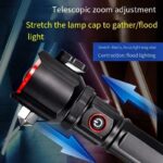 ⁦Lampe Torche Multifonctionnel LED Puissante Rechargeable par USB Avec PowerBank – طورش عالي السطوع⁩ - الصورة ⁦2⁩