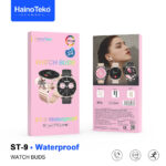 ⁦Smartwatch étanche Haino Teko ST-9 avec 3 paires de bracelets et écouteurs intégré – ساعة ذكية أصلية⁩ - الصورة ⁦2⁩