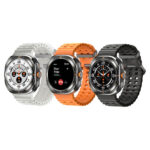 ⁦Smart Watch Haino Teko-1 Écran Amoled avec 3 Bracelets intégré – ساعة ذكية أصلية⁩ - الصورة ⁦5⁩