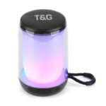 ⁦T&G Haut-parleur Bluetooth 5.3 à pulsation d'ambiance LED RGB⁩ - الصورة ⁦5⁩