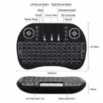 ⁦Clavier et Pad sans fil Tricolor rétroéclairé USB multimédia contrôle⁩ - الصورة ⁦5⁩