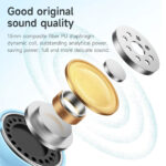 ⁦Écouteurs sans fil Bluetooth 5.3 HOCO EQ6 Purple – سماعات لاسلكية أصلية⁩ - الصورة ⁦3⁩